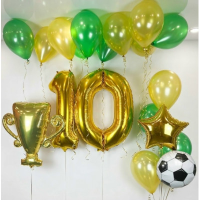 Набор на 10 лет с кубком