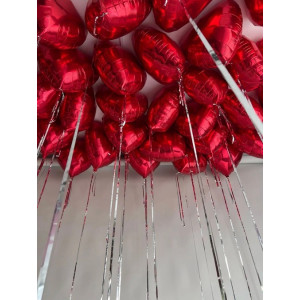 Набор шаров «15 сердец»