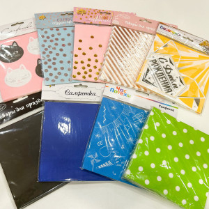 Праздничные салфетки в ассортименте