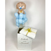 Коробка сюрприз «Мальчик или Девочка с мини шарами и фигуркой» 