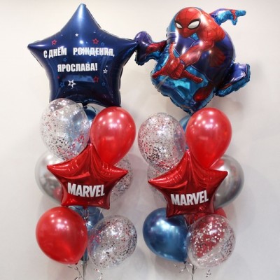 Набор  шаров "Marvel"